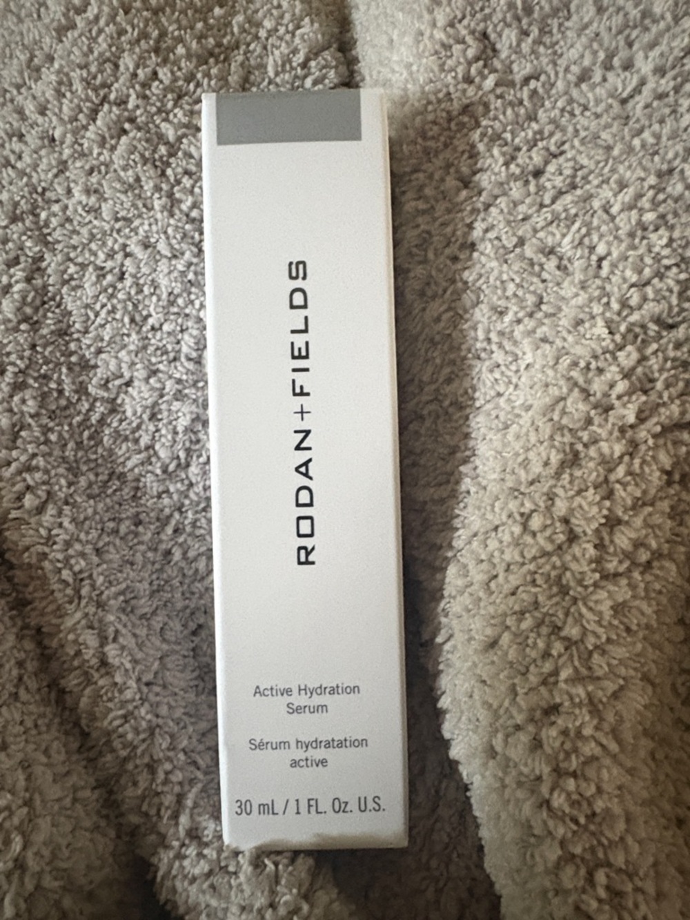 Rodan + Fields Hydration Active Serum - Metallic Silver Bottle